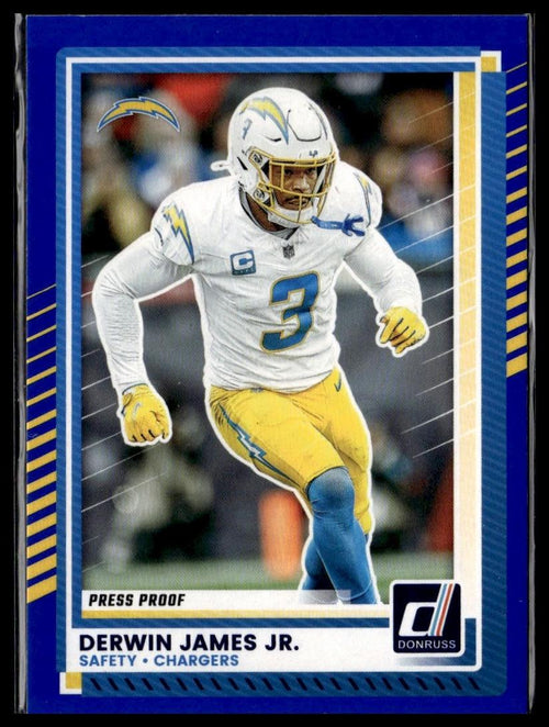2025 Donruss #130 Derwin James Jr. — front of card