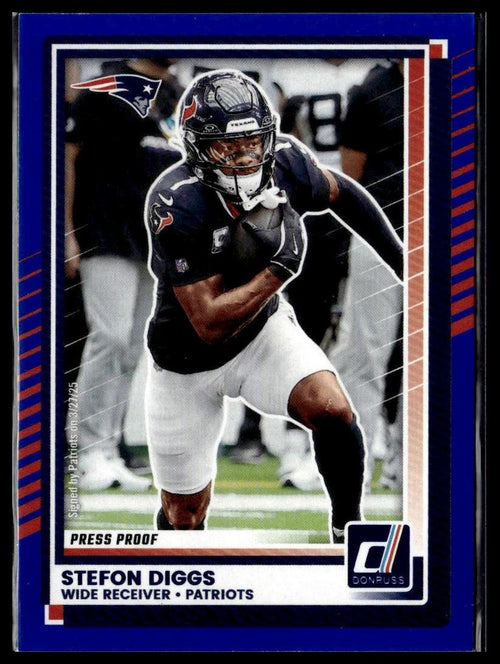 2025 Donruss #236 Stefon Diggs — front of card