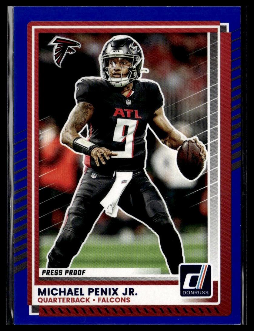 2025 Donruss #188 Michael Penix Jr. — front of card