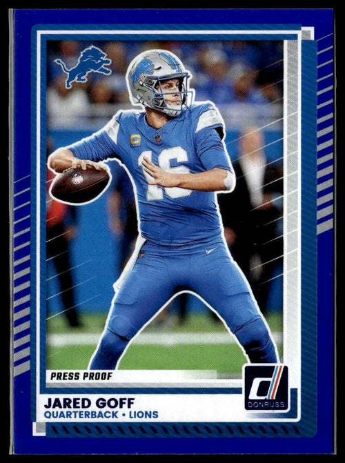 2025 Donruss #220 Jared Goff — front of card
