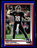 2025 Donruss #114 Kirk Cousins — front of card