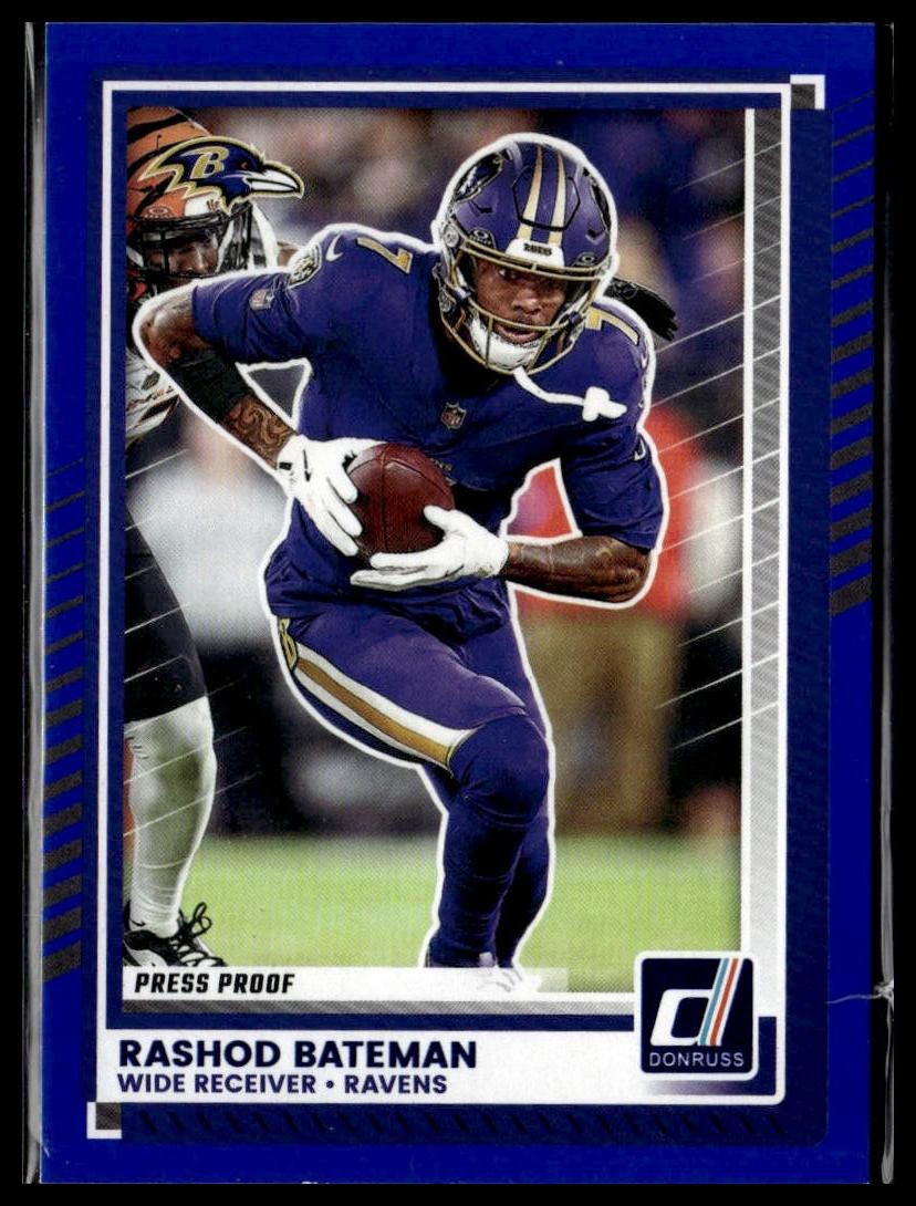 2025 Donruss #25 Rashod Bateman — front of card