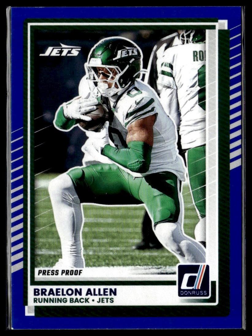 2025 Donruss #261 Braelon Allen — front of card