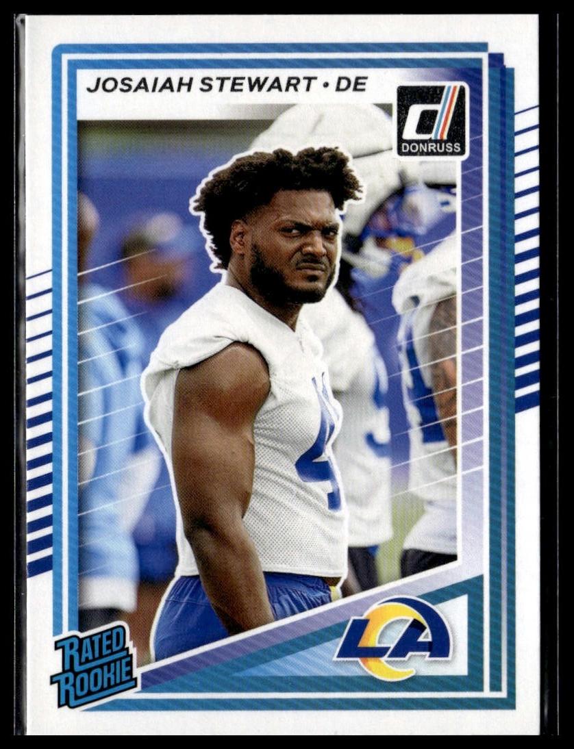 2025 Donruss #376 Josaiah Stewart — front of card