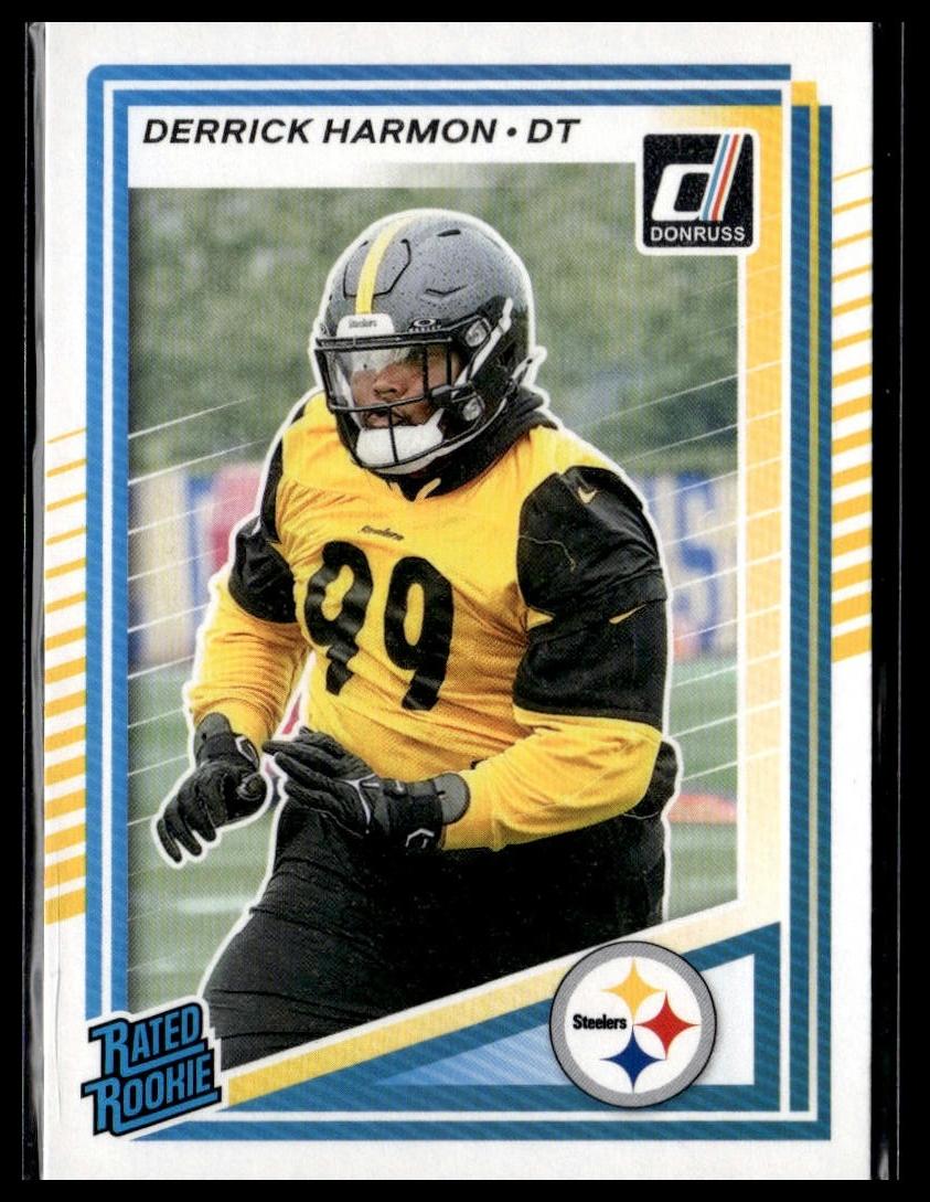 2025 Donruss #391 Derrick Harmon — front of card