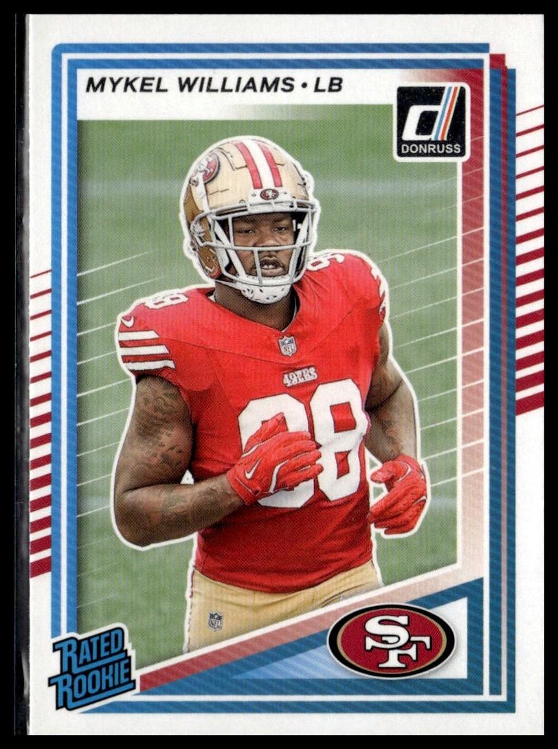 2025 Donruss #319 Mykel Williams — front of card