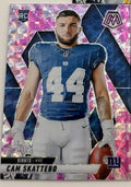 2025 Panini Mosaic - Cam Skattebo (RC) Camo Pink - GIANTS