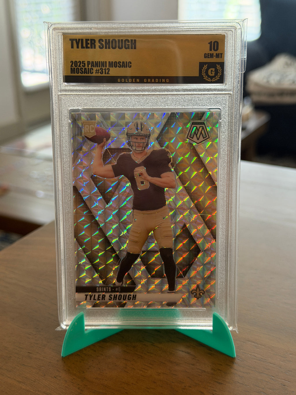 2025 Panini Mosaic - Tyler Shough (RC) #312 SAINTS