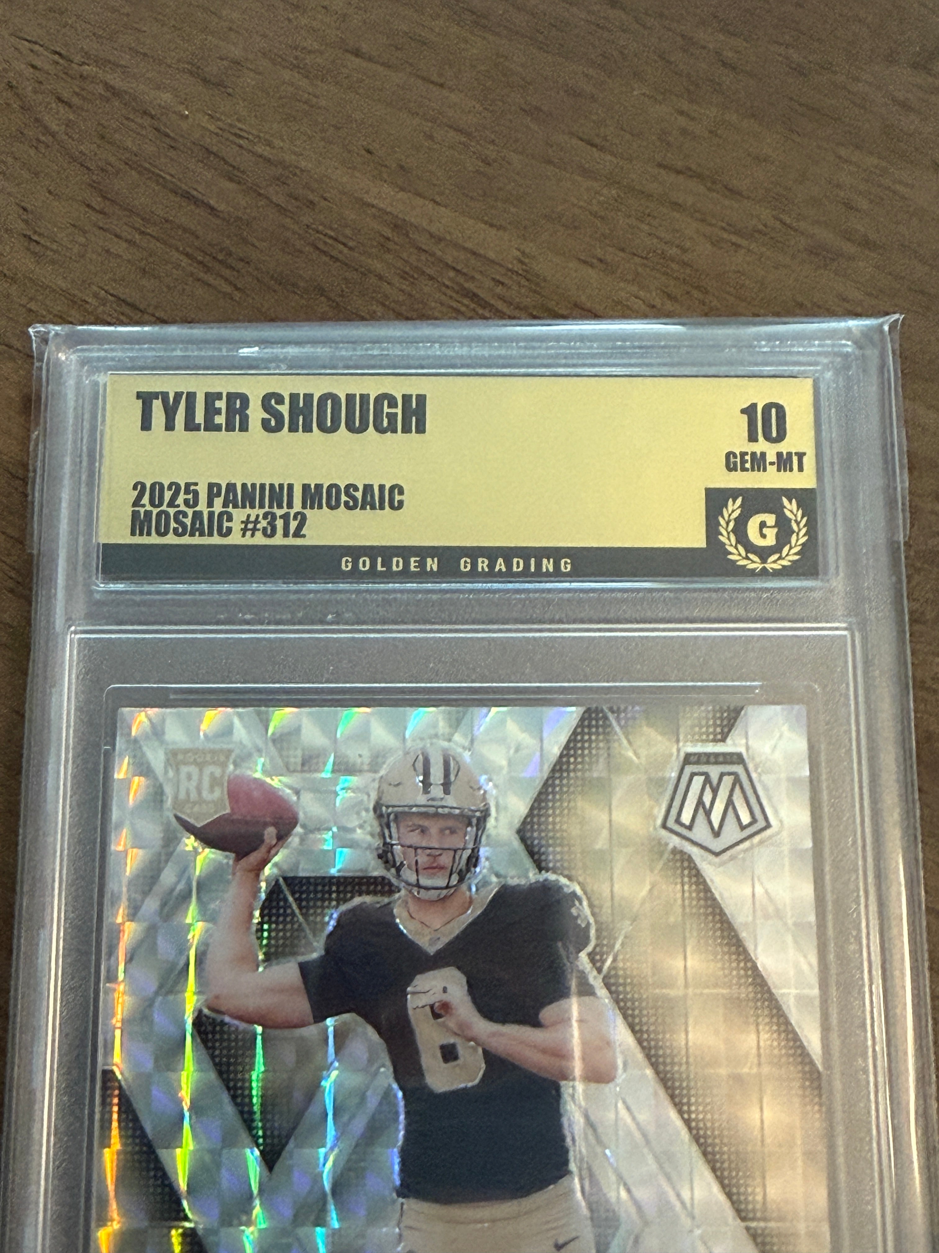 2025 Panini Mosaic - Tyler Shough (RC) #312 SAINTS